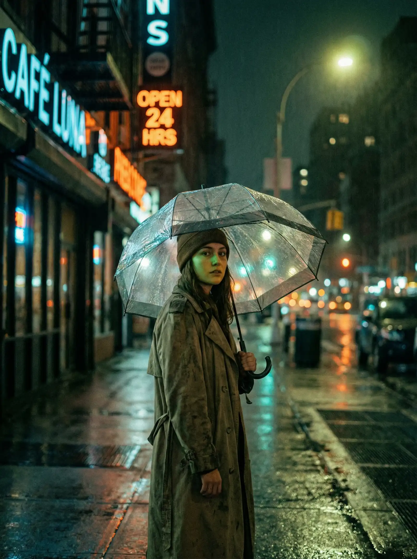学生情侣 本周佳作 - 雨夜独行